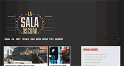 Desktop Screenshot of lasalaoscura.com