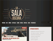 Tablet Screenshot of lasalaoscura.com